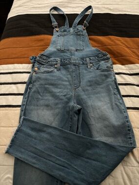 Universal Thread Light Wash Denim Overalls